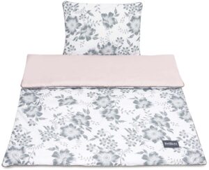 Baby bedding set 100x75 cm pink berry
