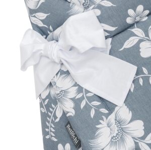 Swaddle Blanket  white berry