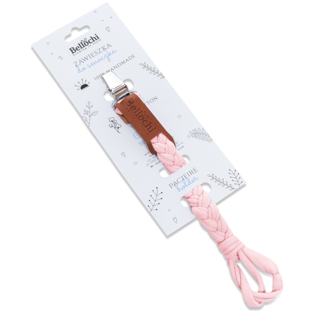 Pacifier holder pink