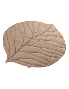 Playmat small 95x78 cm beige leaf