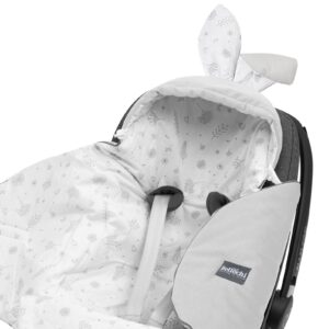 Baby car seat blanket 90x90 cm copse