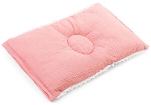 baby nest set 100x60 cm Cuddly Muslin Pink baby shower set with multifunctional wrap