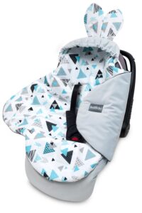 Baby car seat blanket 90x90 cm tresor