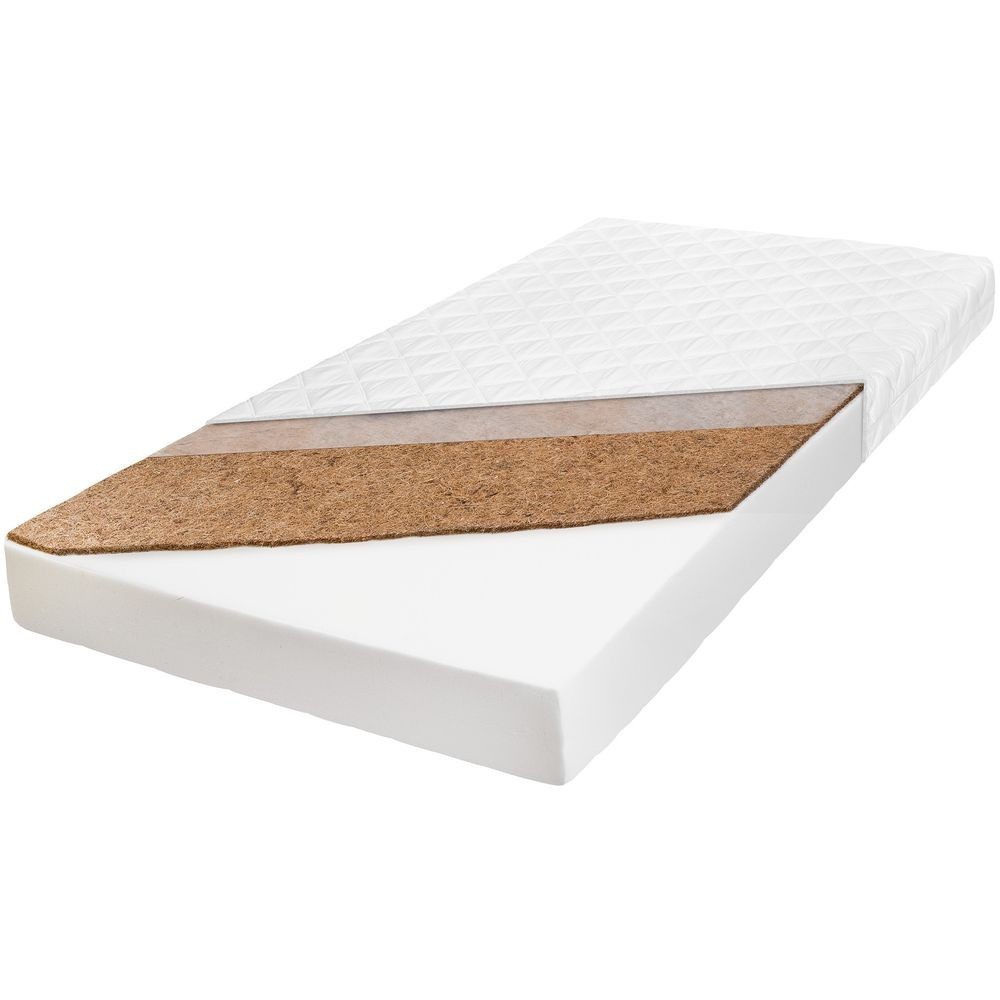 Mattress Koko Basic Coconut foam, thickness 8cm, 60x120cm, removable cover