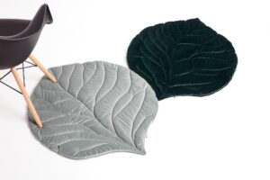 Playmat big 138x120 cm olive leaf