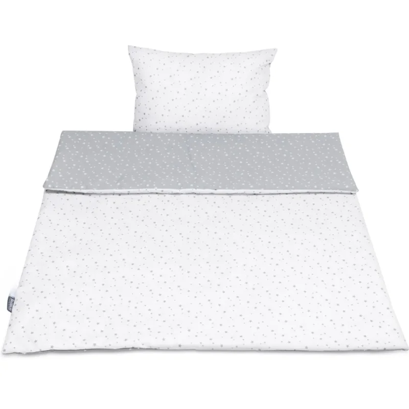 Cotton Toddler bedding 2 pc set, kid duvet cover 135x100 cm and pillowcase 60x40 cm polaris