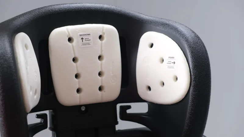 Okiday car seat head rest, head support, anti-shock headrest, travel accessory