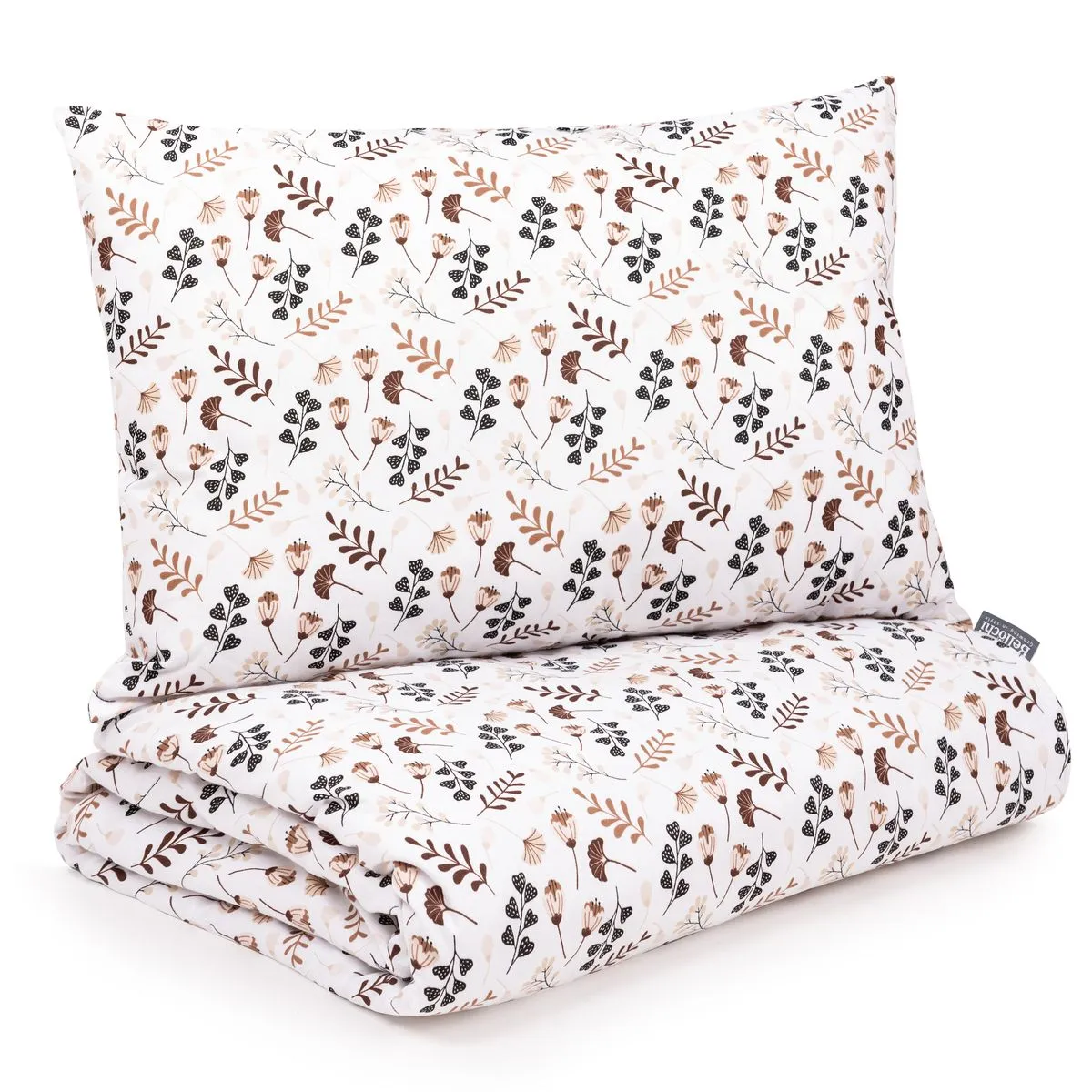 Cotton Toddler bedding 2 pc set, kid duvet cover 135×100 cm and pillowcase 60×40 cm arcadia