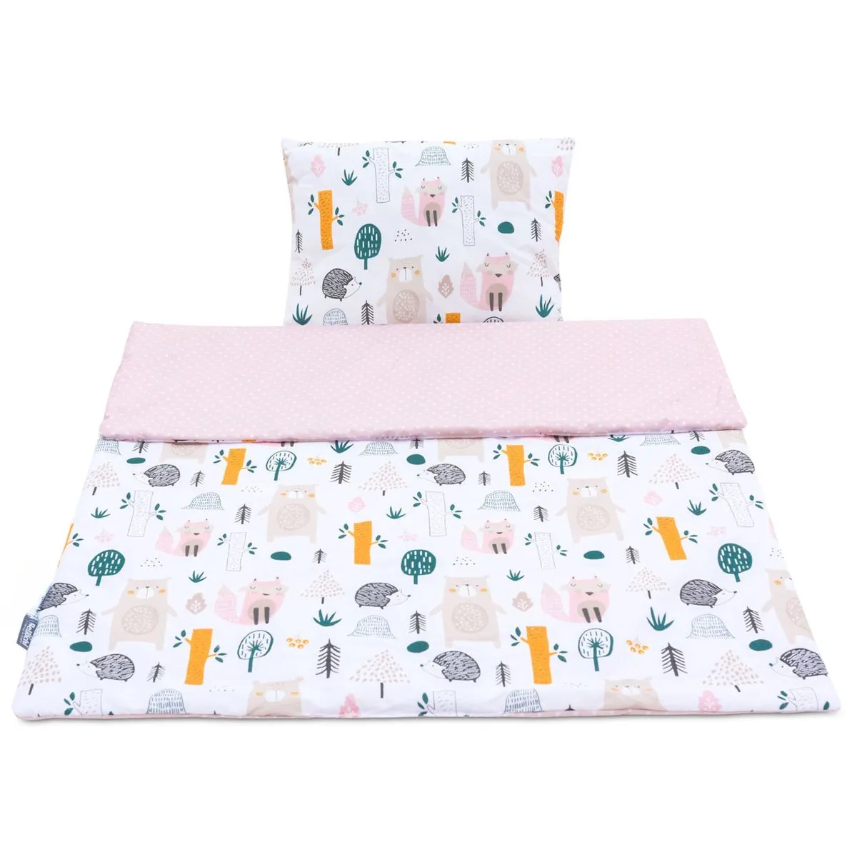 Cotton Toddler bedding 2 pc set, kid duvet cover 135×100 cm and pillowcase 60×40 cm 4rest