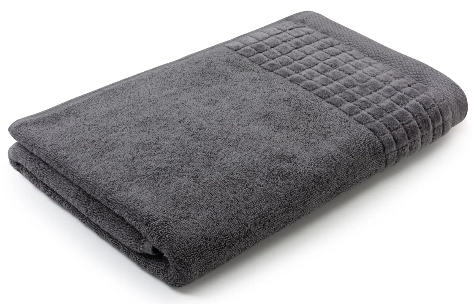 Hotel Luxury Collection bath towels 140×70 cm Larisa dark gray 500 g/m²