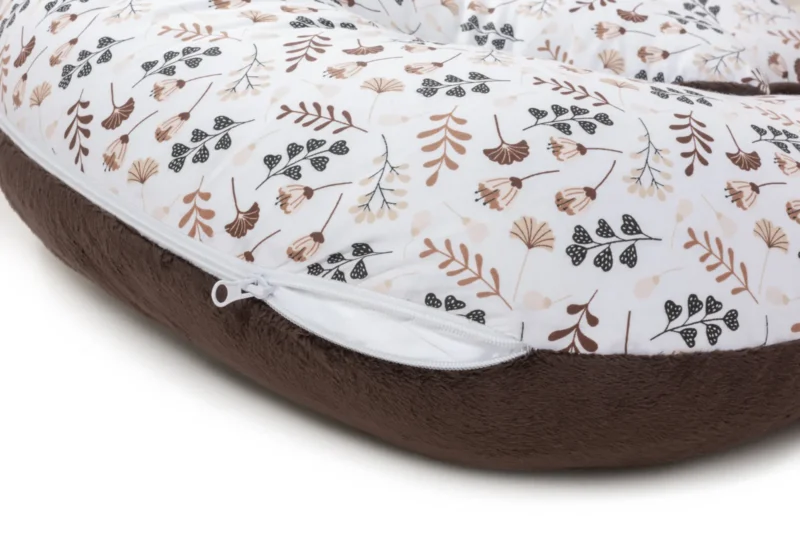 Large double twin pillow 100×57 cm choco arcadia