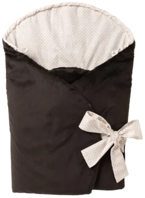 Blanket, hooded swaddle for infant car seats – SPECIAL cookie