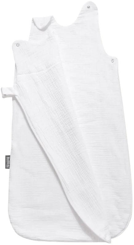 Baby sleeping bag TOG 1.0 (summer) Cuddly Muslin White