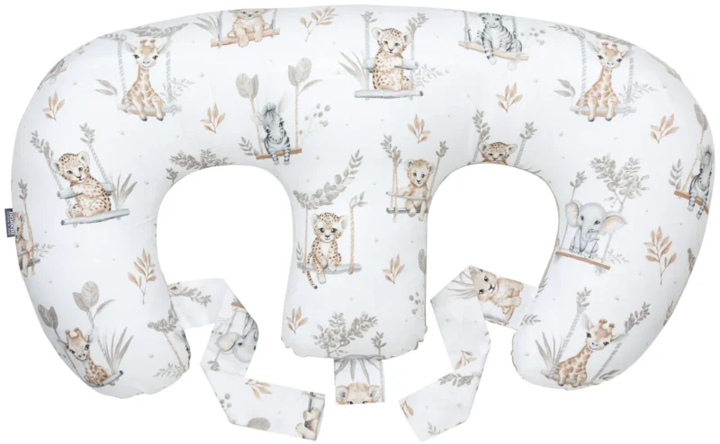 Large double twin pillow 100x57 cm TWIN jungle baby
