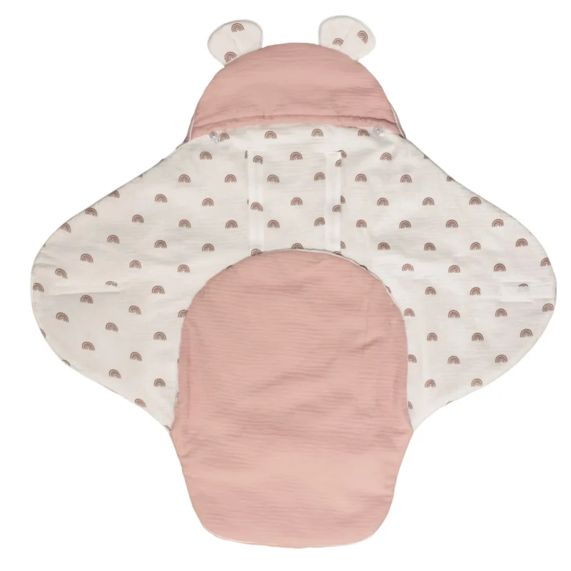 Muslin Car Seat Blanket Holiday