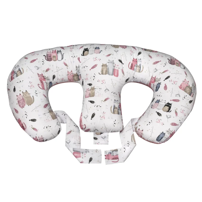 Twin Feeding Pillow Kitten