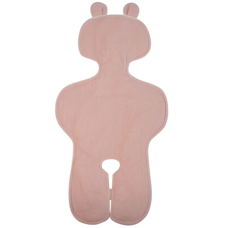 Muslin Car Seat Liner Pink
