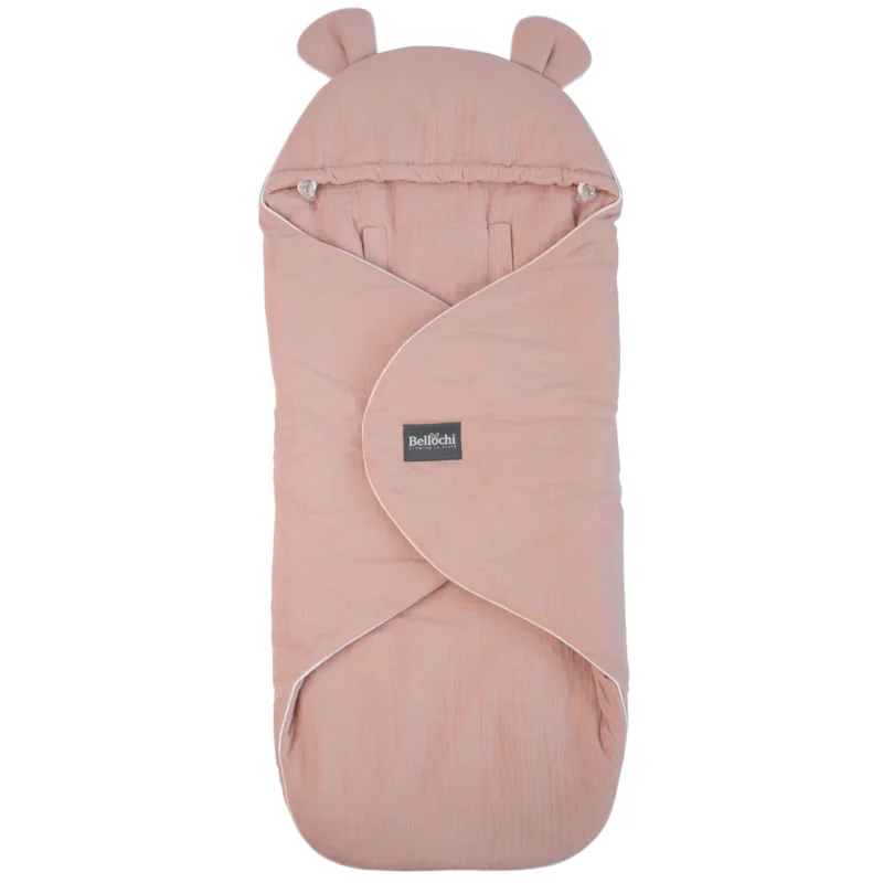 Muslin Car Seat Blanket Pink