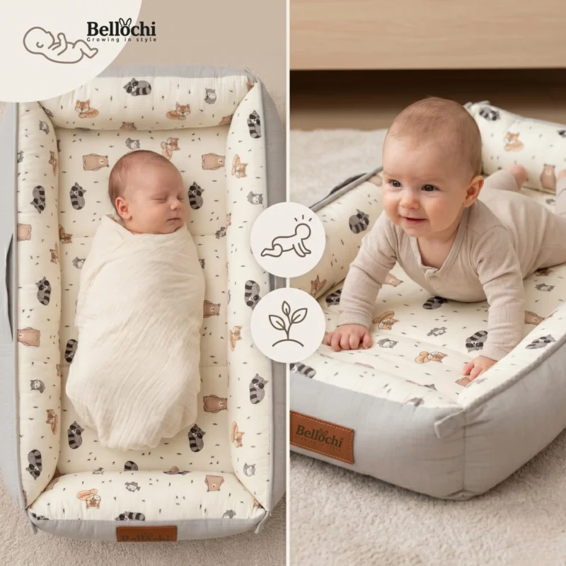 Hush Magnetic Baby Nest Boho