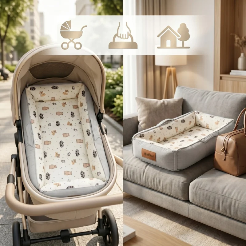 Hush Magnetic Baby Nest Boho