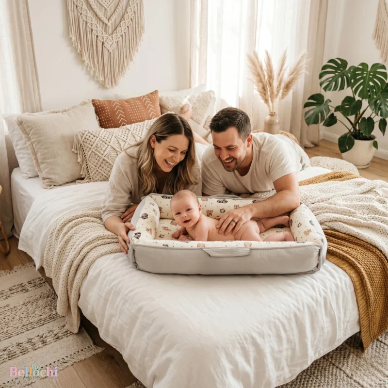 Hush Magnetic Baby Nest Boho