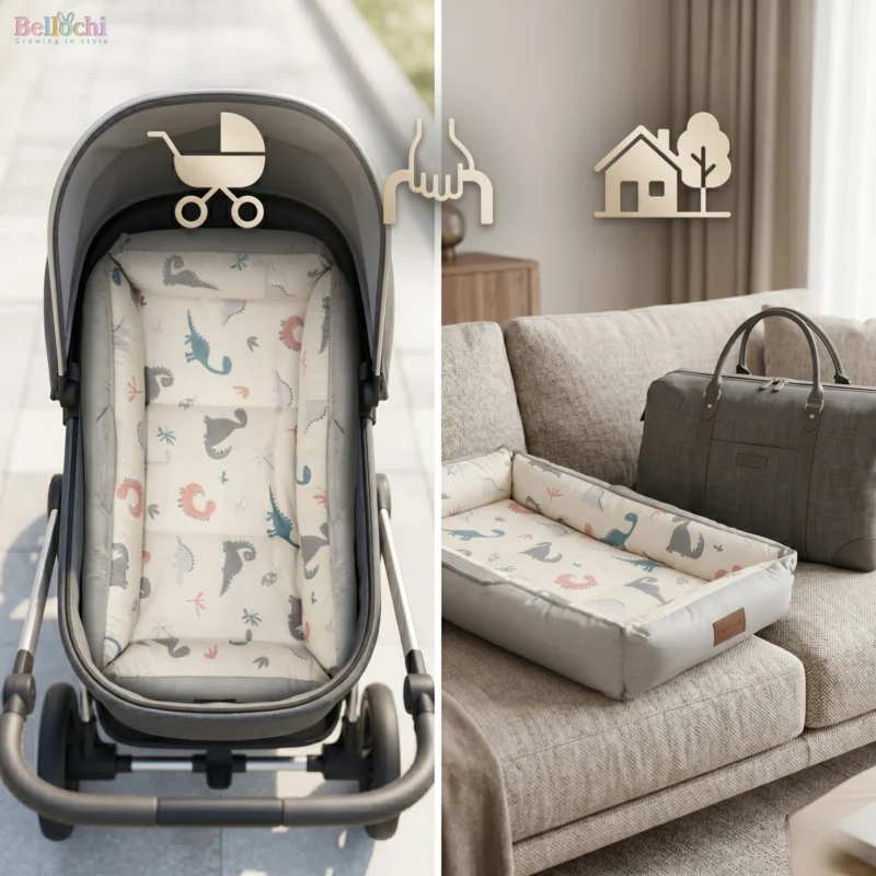 Hush Magnetic Baby Nest Dino